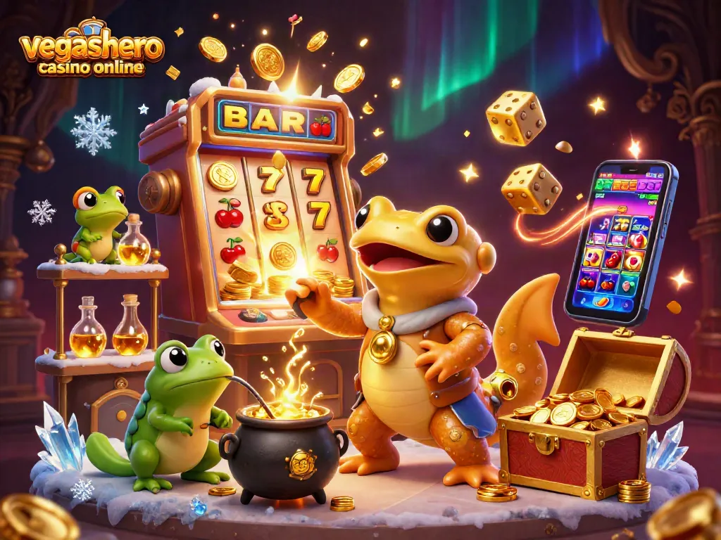 Experience thrilling gameplay at vegashero casino online with vibrant slots and golden winnings!