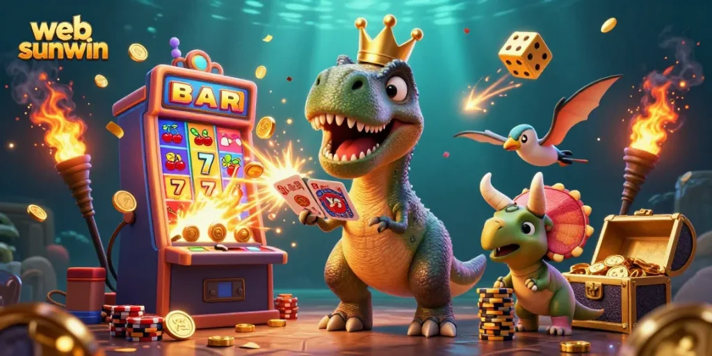 Experience thrilling wins at web sunwin with exciting jackpots, slot machines, and vibrant casino elements.
